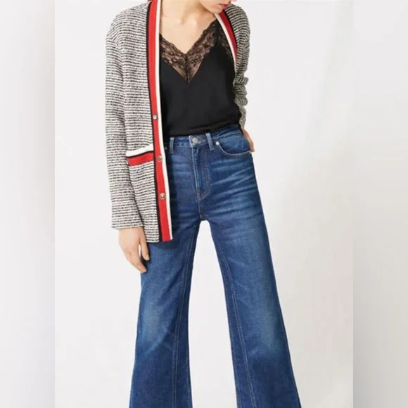 Maje "Visala" Tweed-Effect Matching Set - Picture 3 of 14